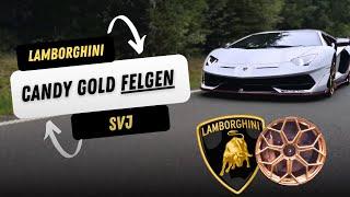 PBBR Pulverbeschichtung I #lamborghini  Aventador SVJ I Felgen Candy Gold I #felgenreparatur #tuning