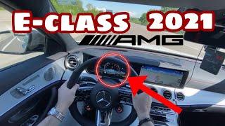 2021 MERCEDES AMG E53 AUTOBAHN POV ACCELERATION & TOP SPEED by DriveMaTe