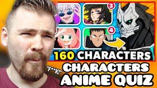 I CAN'T WATCH ANIME AGAIN!! | *GUESS THE ANIME BY ITS CHARACTERS* | INSANE Anime Quiz | REACTION!