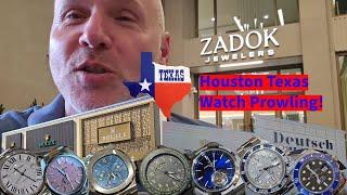 HOUSTON TEXAS WATCH PROWLING! Nautilus, Rolex,GP, Grand Seiko, IWC, Cartier, Lange, Zadok, deBoulle