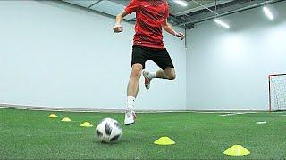 How to dribble like Messi? ● 7 Ball Control Exercises ● Football Freestyle Tutorial