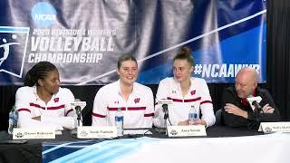 NCAA Regionals Media Conference || Wisconsin Volleyball || Dec. 9, 2023