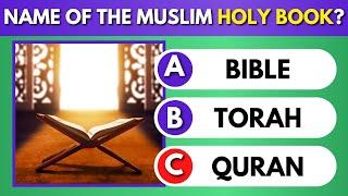 Islamic General Knowledge Quiz | Islam Quiz (no music)