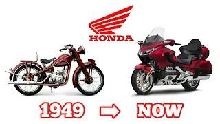 Honda Motorcycle Evolution [1949-Now] || History of Honda Motorcycle