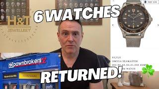 H & T Watches | 6 Out Of 8 Watches Returned!