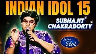 Subhajit Chakraborty Today Full Song Indian idol15| Subhajit Chakraborty Mahesh Bhatt Special Song