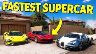 Fastest Supercar Challenge! - Forza Horizon 5