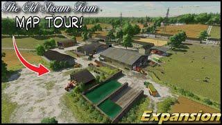 The Old Stream Farm Expansion Map Tour! - Farming Simulator 22