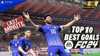 EA FC 24 | TOP 10 Last Minute Goals & Celebrations #3 | PS5™ [4K60]