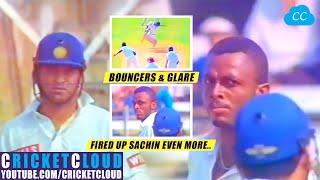 Sachin Activated God Mode vs Great West Indies Bowlers in 1994 | EPIC Bouncers | EPIC Shots in Reply