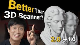 Mesh From 3D Gaussian Splatting, Will This Replace Photogrammetry And 3D Scanner? | KIRI Engine 3.12