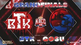 North America Challenger Cup (NACC) | GRAND FINALS | GOSU VS BTK | MLBB