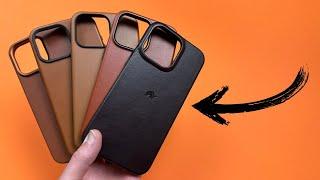 Top 5 Leather Cases for iPhone 15 Pro Max!