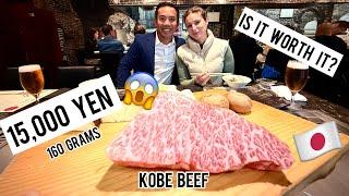 First time Trying KOBE BEEF in Japan