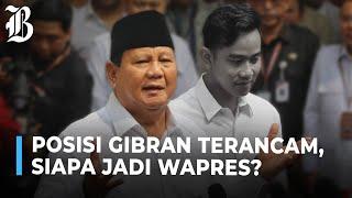 Prabowo Bisa Usulkan Dua Nama Pengganti Jika Gibran Batal Dilantik