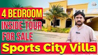 Sports City Villa Inside Tour| Bahria Sports City Latest Updates| Bahria Town Karachi #sportscity