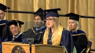 2014 College of Biological Sciences Commencement Speaker: Julie Schaffer