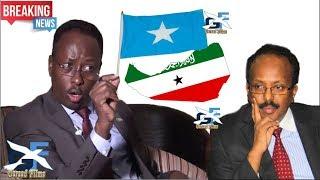 DEG DEG Wasiir maareye Hadii Somaliland lala hishiin waaye Dowlada farmajo wanka baxaya Daawo live