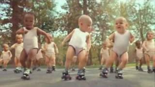 Evian Roller Babies - Music "What is love ?"