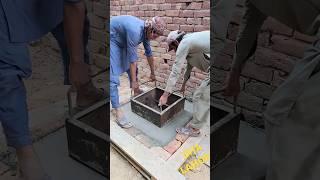 How to make concrete main hole for seaverage#idea #trending #hits #master