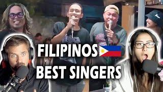 Foreigners React Filipinos Are The Best Singers!