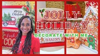 COZY FESTIVE CHRISTMAS DECORATIONS | Decorate My Kitchen With Me For Christmas