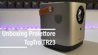 TopTro TR23 Unboxing del proiettore.