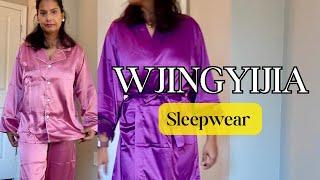 Reviewing Wjingyijia Sleepwear  from Amazon!