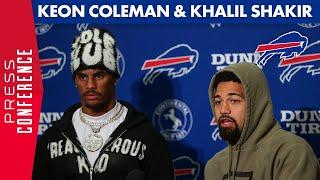 Khalil Shakir and Keon Coleman: “We Know What We’re Capable of Doing”