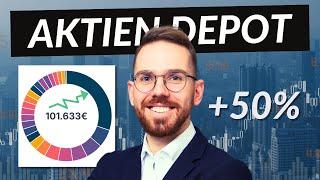 Ich zeige dir unser Aktien Depot mit Dividenden für Januar