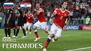 MARIO FERNANDES Goal – Russia v Croatia  – MATCH 59