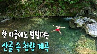 내륙에 있는 제주도 느낌의 청량 계곡 | 계곡유니버스 (계곡은 개골개골, 네이쳐맨)