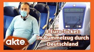 9-Euro-Ticket: Im Bummelzug durch Deutschland | Akte | SAT.1