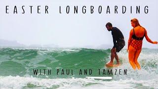 Easter Longboarding  - Paul Scholten and Tamzen Bienefelt.