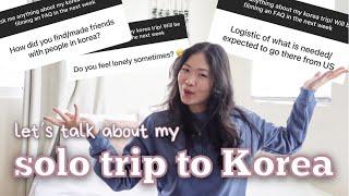 solo travel in korea  FAQ | solo female travel tips