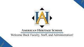 American Heritage Schools Live Stream