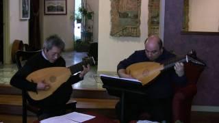 Glemius Duet in G Major for Baroque Lutes, First Movement