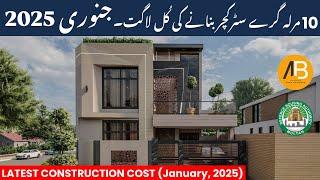 Latest 10 Marla House Construction Cost in 2025 | AHAD BUILDERS MULTAN