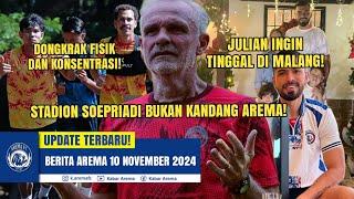 OTW PUNYA KTP!! Julian Guevara Ingin Tinggal di Malang Lebih Lama! Fisik Pemain Arema Meningkat