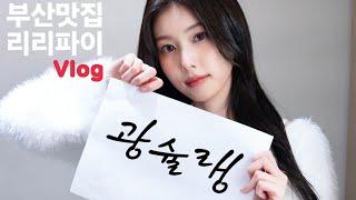 강혜원의 광슐랭 투어 in 부산 [ 리리파이 ] with 광슐랭SONG #강혜원 #아이즈원 #강다정 #광배 #부산맛집 #해운대카페 #리리파이 #해운대맛집 #파이맛집 #해운대