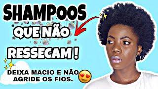 VEJA OS SHAMPOOS QUE NÃO RESSECAM O CABELO CRESPO E CACHEADO