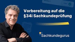 Vorbereitung auf die IHK Sachkundeprüfung nach § 34i