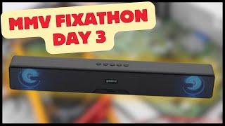 MMV November 2024 Fixathon Day 3 - Faulty Groov..e Bluetooth Soundbar Speaker