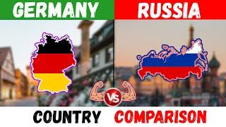 Germany vs Russia | Russia vs Germany | country comparison | Unique data