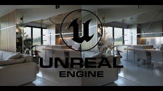 Unreal Engine 5 Interior Project, 4K (Artstation Marketplace)
