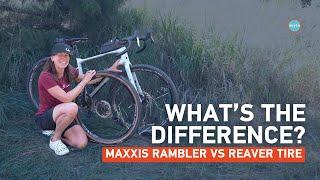 WHAT'S THE DIFFERENCE?: MAXXIS RAMBLER VS REAVER TIRE | Rebecca Rusch