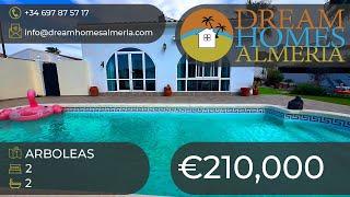 2 bed 2 bath villa with pool Arboleas