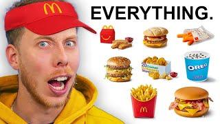 Ranking McDonald's ENTIRE MENU