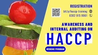 #onlinetraining Awareness and Internal Auditing on HACCP | Virtual Training | Pak Pure-Line