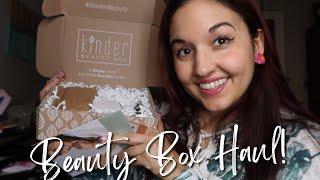 Trying KINDER BEAUTY+ Boxycharm & Beachly Beauty/Fashion Haul!